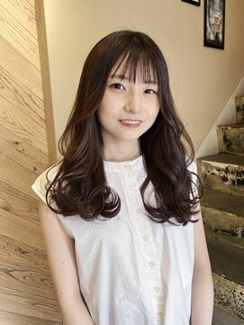 フェリアあべの(FERIA) 【大阪／天王寺】ふんわりミディアム×顔まわりレイヤー