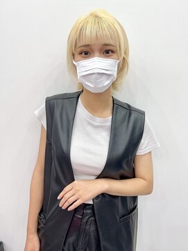 チュダック(ChuDuck) 【◎甘くてカワイイ◎】韓国風《ブロンド》ケアブリーチ