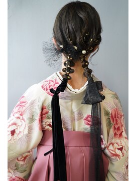 ドッツ(Dots.) 『Dots.』卒業式ヘアセット・メイク・着付け