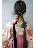 『Dots.』卒業式ヘアセット・メイク・着付け