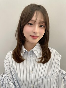 エトラ 渋谷店(etora) ★姫カットアッシュグレーくびれフェイスレイヤー門口直詳