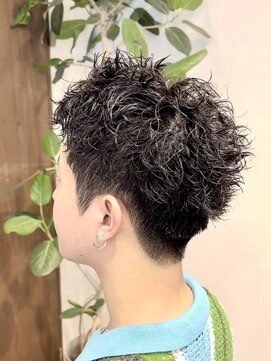 ビューネオ(VIEW NEO) メンズパーマ/メンズカット/谷町四丁目/波巻きパーマ/スパイラル