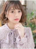 ベビーバング大人ハイライト小顔前下がりボブc5上尾20代30代40代