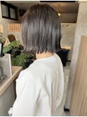 大人可愛い♪切りっぱなしボブ