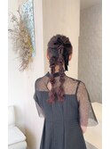 パーティーヘアセット 127