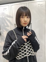 メゾンアクア 表参道(Maison ACQUA)&nbsp;◎切りっぱなしボブ縮毛矯正ミニボブストレートパーマ