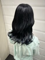 アヴァンス イオンモール和歌山店(AVANCE)&nbsp;〇韓国風ブルーブラック〇【西澤琴音】