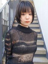 イメチェン前髪小顔ボブ_銀座