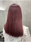 チェリーピンク レッドピンク ダブルカラー 成増