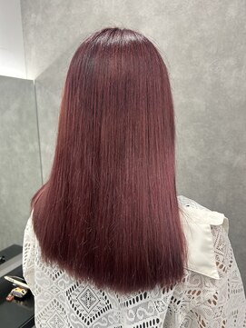 プライズ 成増店(prize) チェリーピンク レッドピンク ダブルカラー 成増