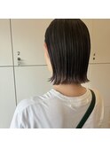 ぱつっとボブ
