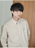 メンズマッシュ マッシュヘア マッシュパーマ 前髪下ろし