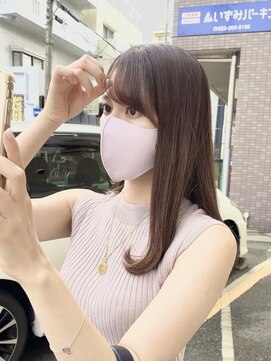 トンネルヘアー(Tunnel hair) ワンカール前髪