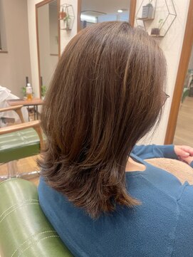 ジーン 高円寺(gene) ハイライト/白髪ぼかし【髪質改善/白髪染め/カラー/ 高円寺】