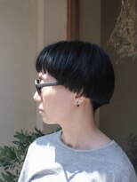 ザズー 髪と図書(zazou) アシンメトリーマッシュボブ