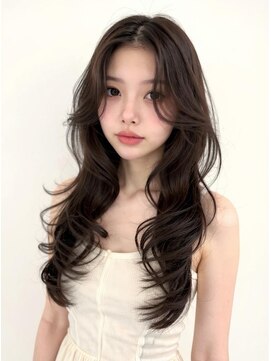 ブロウ ネックス ザ サロン 表参道(VLOW nex the salon) 韓国レイヤー ショコラグレージュ 韓国ヘア