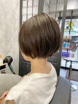 クラン 岡本(Chlan)&nbsp;コンパクトショート×アッシュベージュ