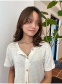 ナチュラルなレディースパーマ