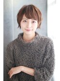 黒髪質改善ココアベージュオリーブグレー小顔クラゲヘアー/106