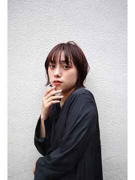 アレンヘアー 阪神尼崎店(ALLEN hair) くびれボブ/ボブミニウルフ/グレージュ