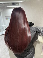 アドネ プライム(adne prime)&nbsp;バーガンディ/ワインレッド/髪質改善トリートメント