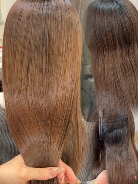 アメリ(AMELIE) ケアストレートパーマ