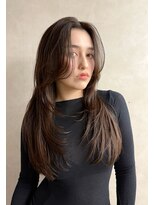 キイ ギンザ(k.e.y GINZA)&nbsp;顔周りレイヤー/レイヤーカット/レイヤー/ロングレイヤー