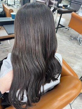 リシャルム 新保店(Re charme) 【透明感カラー】アッシュブラウンロング