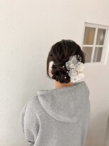 ヘアビジュー(hair bijou) サイドシニヨン