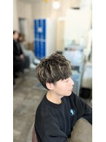 ヘアリゾート エーアイ 浅草ROX店(hair resort Ai)&nbsp;メンズカット、スパイラルパーマ、ハイライトカラー