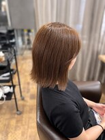 アンスリウム 吹田(Anthurium)&nbsp;切りっぱなしボブ/シースルーバング/20代30代