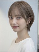 菊川/掛川/ショートヘア/ショートカット/ショートボブ/白髪染め
