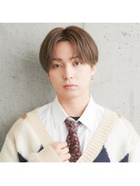 NYNY MEN エビスタ西宮店【メンズサロン/メンズカット】【11/1OPEN(予定)】&nbsp;ニュアンスセンターパート×カルマパーマ