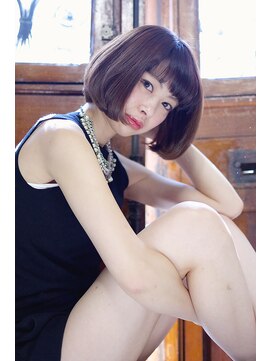 シエナ 渋谷(Siena) Siena 艶ショートボブxアイスバーガンディ