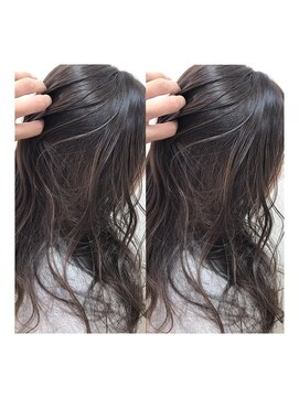 エモーシオン(HAIR CREATE EMOTION) ダークグレーハイライト