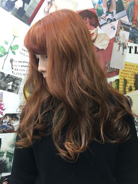 トロニー(TLONY) TLONY渋谷horiオレンジヘア