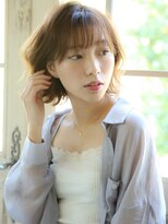 ネオリーブルノン 日吉(Neolive Runon)&nbsp;Runon日吉黒髪暗髪アッシュ小顔前下がり切りっぱなしボブ