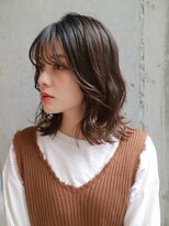 ダヴィン 中目黒(DaVin)&nbsp;【DaVin中目黒】外ハネ毛先パーマ　ことりベージュ