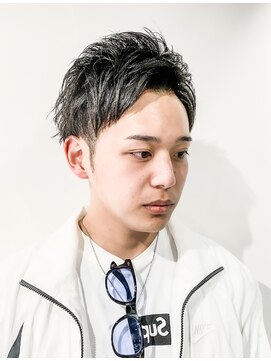 フジヤマ バーバー ショップ(FUJIYAMA BARBER SHOP) ショートレイヤーソフトツーブロック ビジカジ