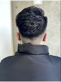 外国人風バーバースタイル