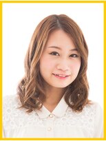 ヘアー リラックス 風香(HAIR RELAX) 30代・40代・50代ウルフカット・ベージュブラウン・毛先にカール