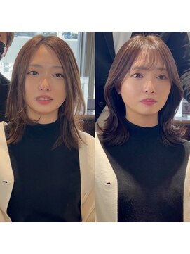 アフロート ギンザ(AFLOAT GINZA) AFLOAT GINZA【仲道 弘泰】2wayバング【before→after】