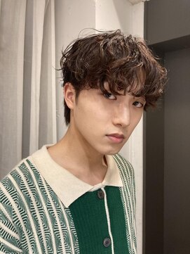 ペイジバイネオリーブ 吉祥寺店(Paige by Neolive) 韓国風パーマ男子【マッシュ×ツイストスパイラル】