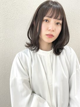 エルサフィロ ヒゴバシ(el zafiro) 【エルサフィロ  肥後橋】ダークアッシュ　ボブ