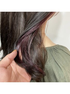 サラジュ 西宮北口店(SARAJU) ■ちらっと見えるピンクインナーカラー【村上 陽菜】