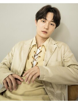 コンティニュー オモテサンドウ(CONTINUE OMOTESANDO) センターパート/メンズヘア