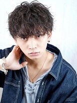 ドーバー 中野(Dover)&nbsp;メンズ/束感ショート　波巻きパーマツイストスパイラル