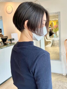 ロンドエニカ 大宮(Lond enika) 切りっぱなしボブエアリーロング美髪ピンクブラウン[大宮]
