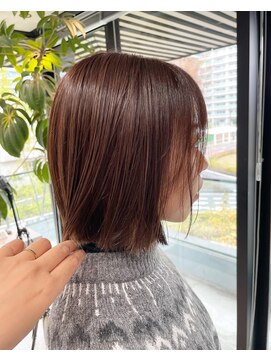 ガニー 流山おおたかの森(GANNI) 切りっぱなしボブ【HIROMI】