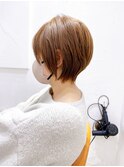 大人可愛いカーブカット◇くびれショート◇
